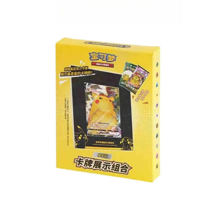 Hot Original PokéM0n Trading Cards Game Ptcg Chinese Card Book Gift Box Cards Exhibit Combination Full Range Child Gift In Stock