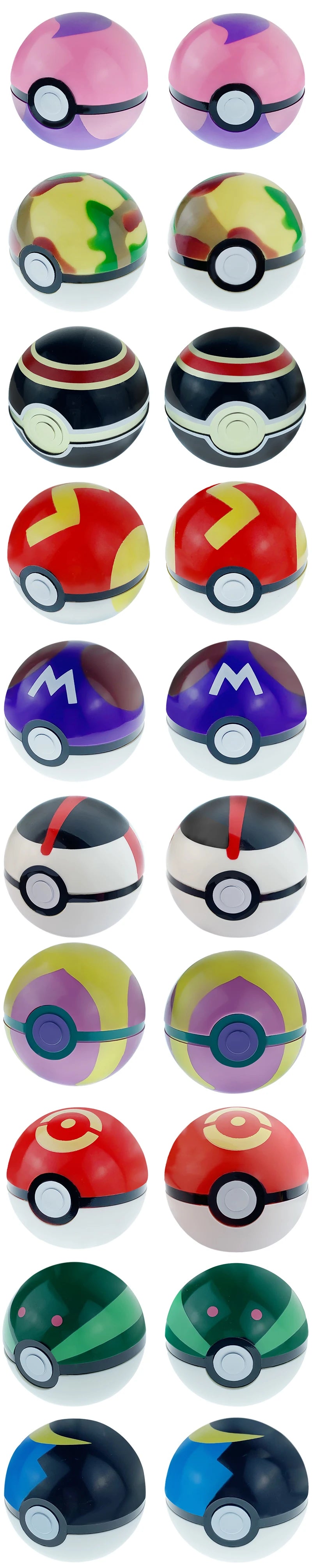 24pcs Pokemon Figure Different Styles Tomy Model Collection 2-3cm Pikachu Anime Pokeball Poke Ball Go Elf Toys Dolls Child Gift