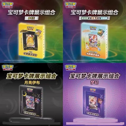 Hot Original PokéM0n Trading Cards Game Ptcg Chinese Card Book Gift Box Cards Exhibit Combination Full Range Child Gift In Stock