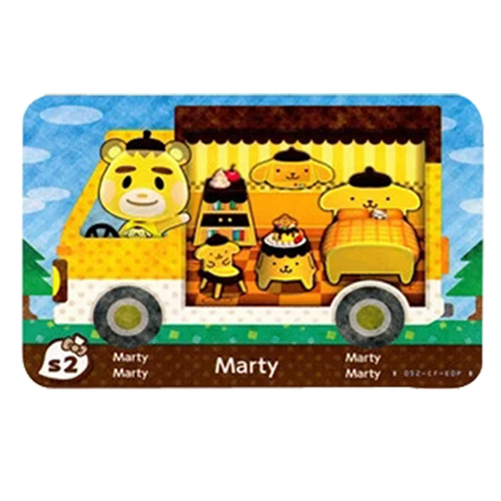 Sanrio Animal Crossing New Horizons Big NFC Card for NS Switch 3DS Games Animal Crossing New Leaf Welcome S1-S6 W01-W50 001-448