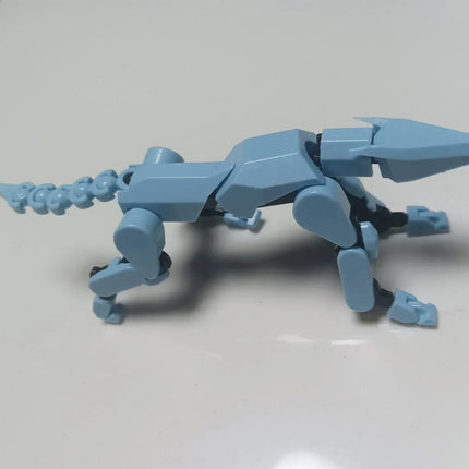 13 Action Figure Titan Multi-Jointed Movable Shapeshift Robot T13 Action Mannequin Character and Dog Figure Toys gifts for kids