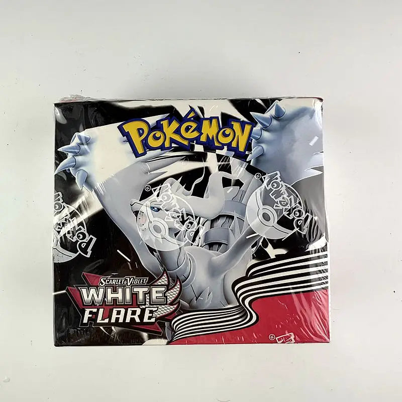 360Pcs English Pokemon Card Black Bolt White Flare 151 classics Booster Box pokemon Cards Battle Game kids gift