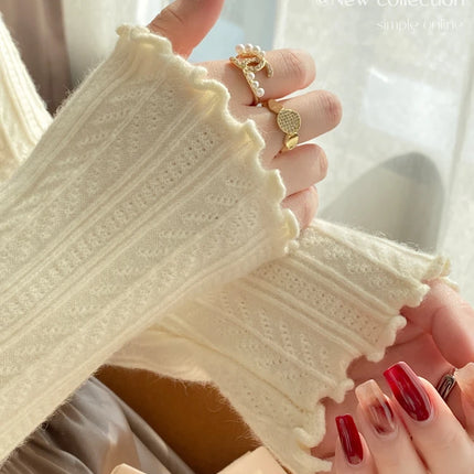 2025 Ruched Turtleneck Women Sweaters Autumn Winter Warm Pullover Slim Tops Knitted Sweater Jumper Soft Pull Female