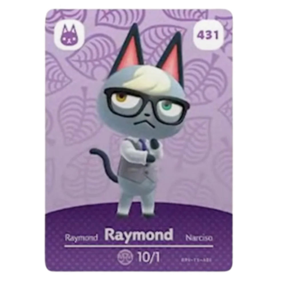 Sanrio Animal Crossing New Horizons Big NFC Card for NS Switch 3DS Games Animal Crossing New Leaf Welcome S1-S6 W01-W50 001-448