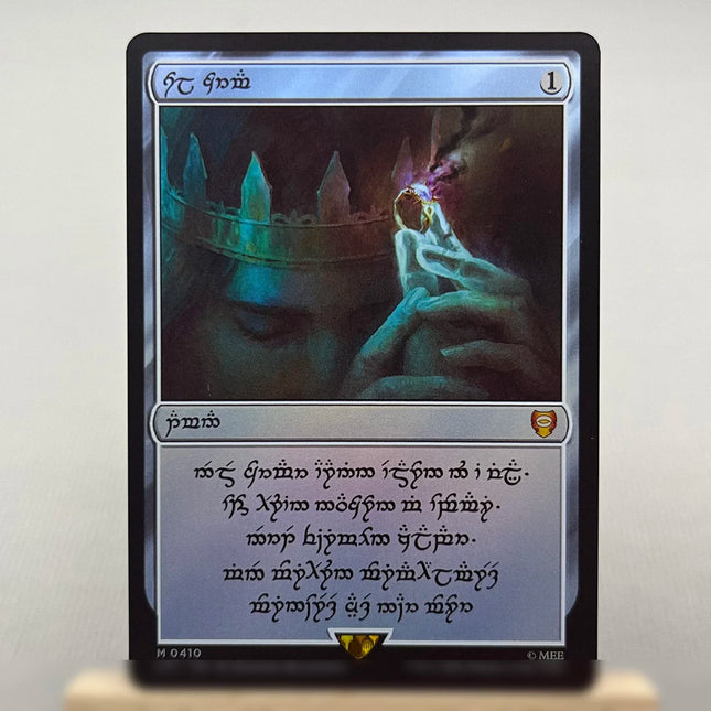 LTR LTC FOIL1-01 TCG Cards for Home Play magical Proxy The One Ring sol ring ancient tomb The Great Henge Orcish gather