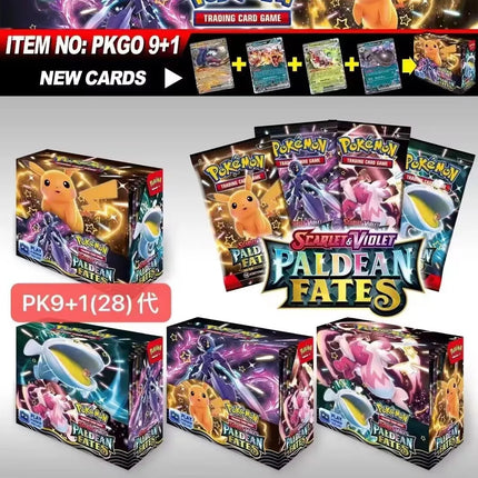 360Pcs Pokemon Destined Rivals Prismatic Evolutions Card Stellar Crown 151 Ultra Prism English Booster Battle Transaction Gifts