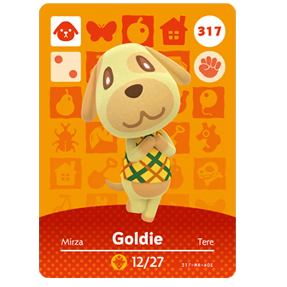 Sanrio Animal Crossing New Horizons Big NFC Card for NS Switch 3DS Games Animal Crossing New Leaf Welcome S1-S6 W01-W50 001-448