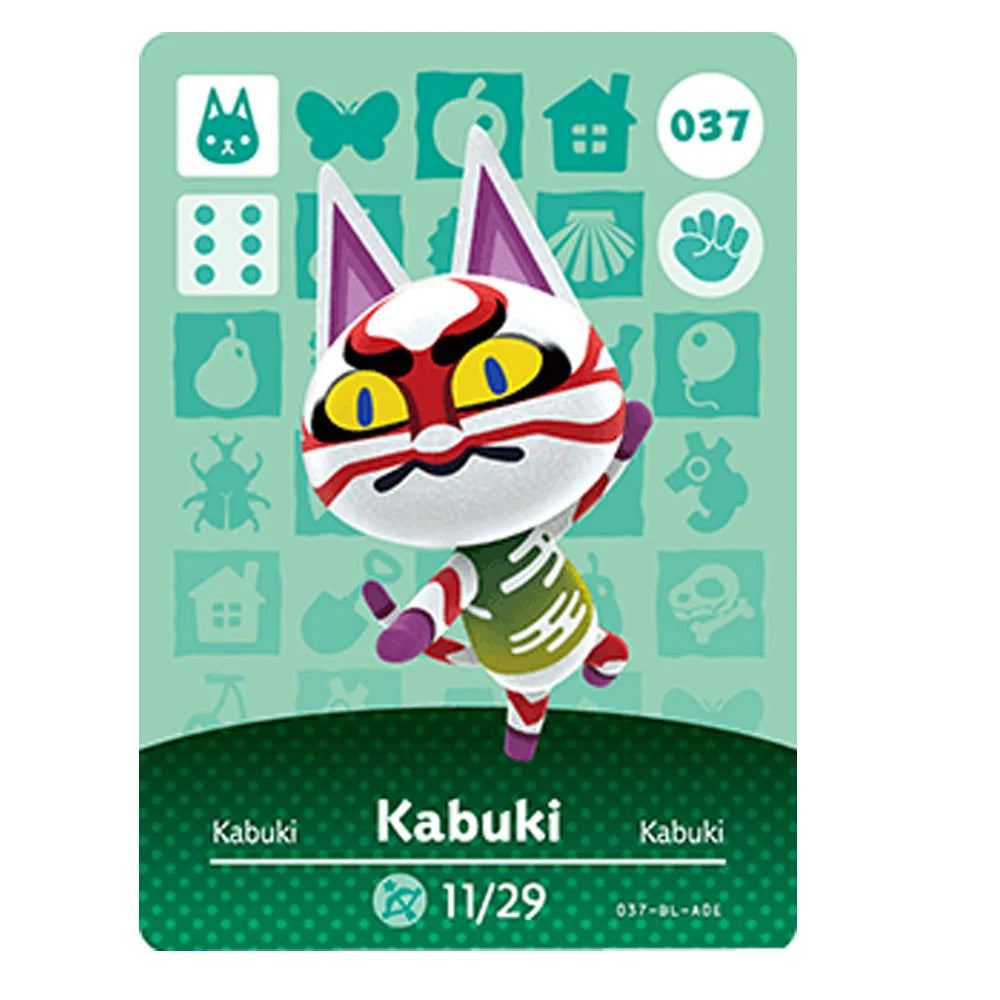 Sanrio Animal Crossing New Horizons Big NFC Card for NS Switch 3DS Games Animal Crossing New Leaf Welcome S1-S6 W01-W50 001-448