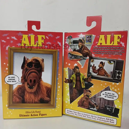 NECA Figure Ultimate Alien Life Form ALF Action Figure Oh Look! Someone With Taste Joint Movable Doll Birthday Present Toys