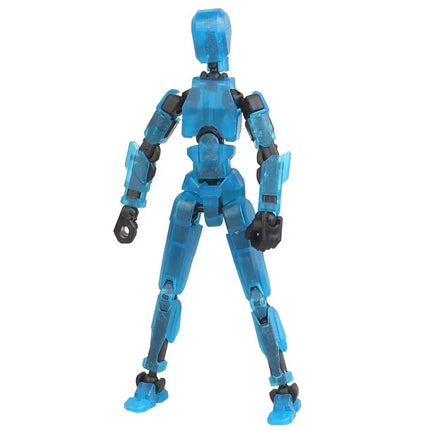 13 Action Figure Titan Multi-Jointed Movable Shapeshift Robot T13 Action Mannequin Character and Dog Figure Toys gifts for kids