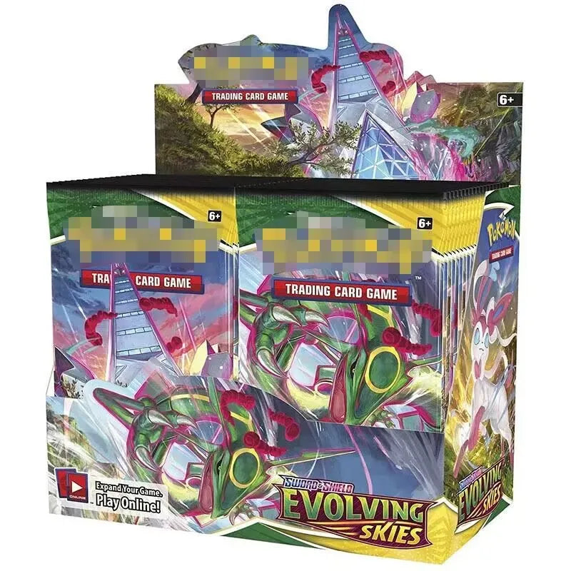 360Pcs Pokemon Destined Rivals Prismatic Evolutions Card Stellar Crown 151 Ultra Prism English Booster Battle Transaction Gifts