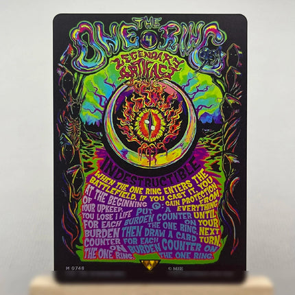 LTR LTC FOIL1-01 TCG Cards for Home Play magical Proxy The One Ring sol ring ancient tomb The Great Henge Orcish gather