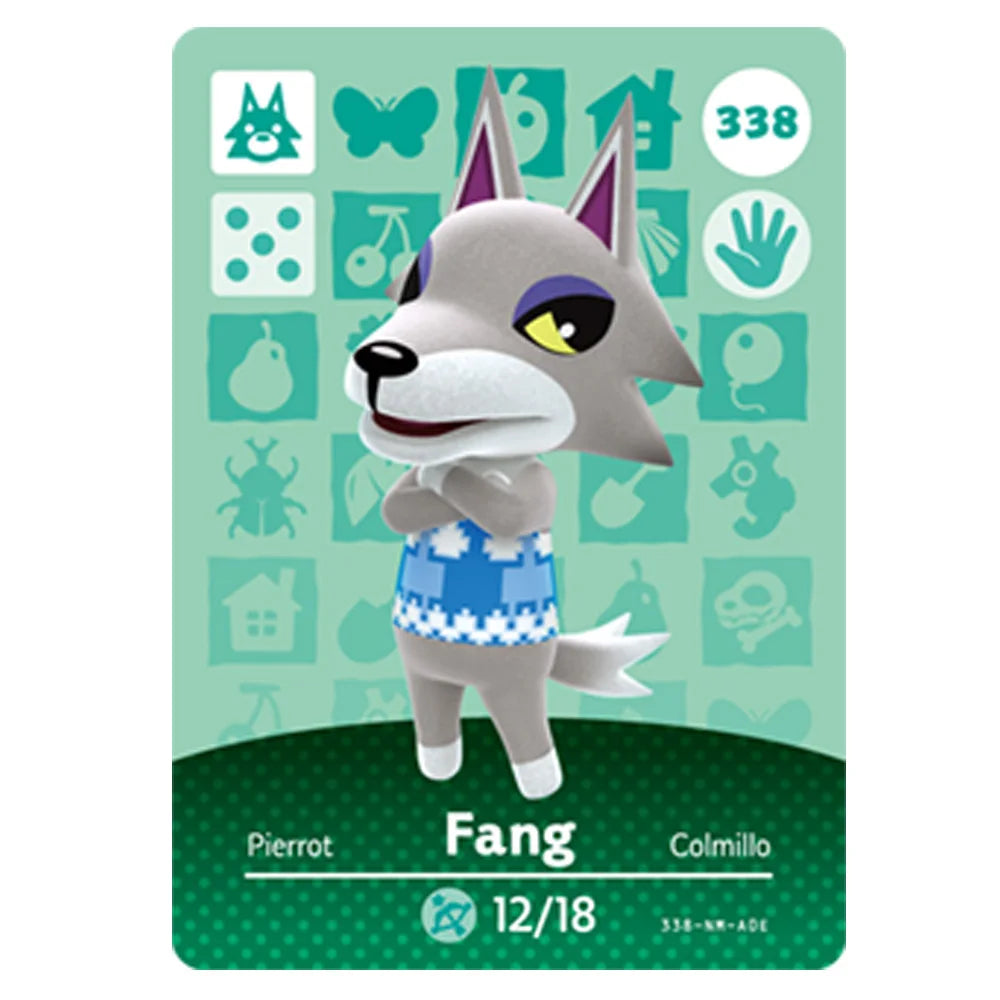 Sanrio Animal Crossing New Horizons Big NFC Card for NS Switch 3DS Games Animal Crossing New Leaf Welcome S1-S6 W01-W50 001-448