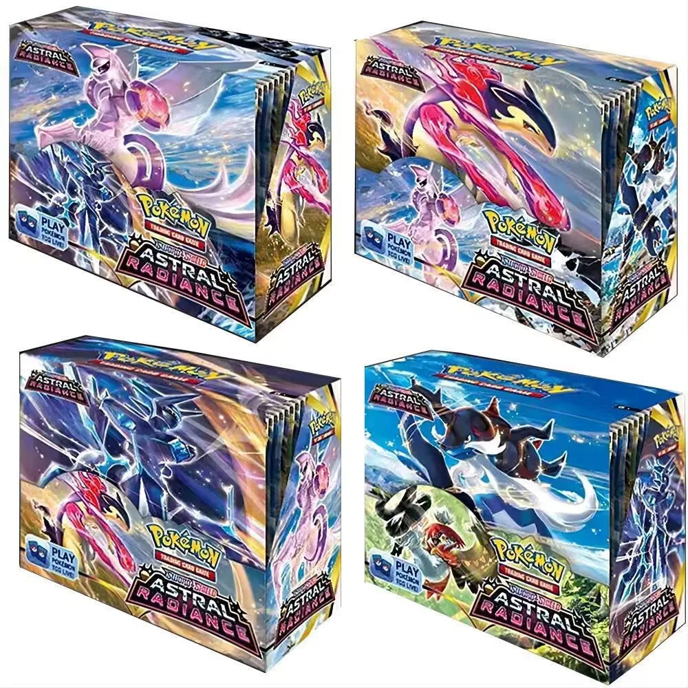360Pcs Pokemon Destined Rivals Prismatic Evolutions Card Stellar Crown 151 Ultra Prism English Booster Battle Transaction Gifts