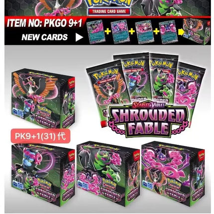 360Pcs Pokemon Destined Rivals Prismatic Evolutions Card Stellar Crown 151 Ultra Prism English Booster Battle Transaction Gifts