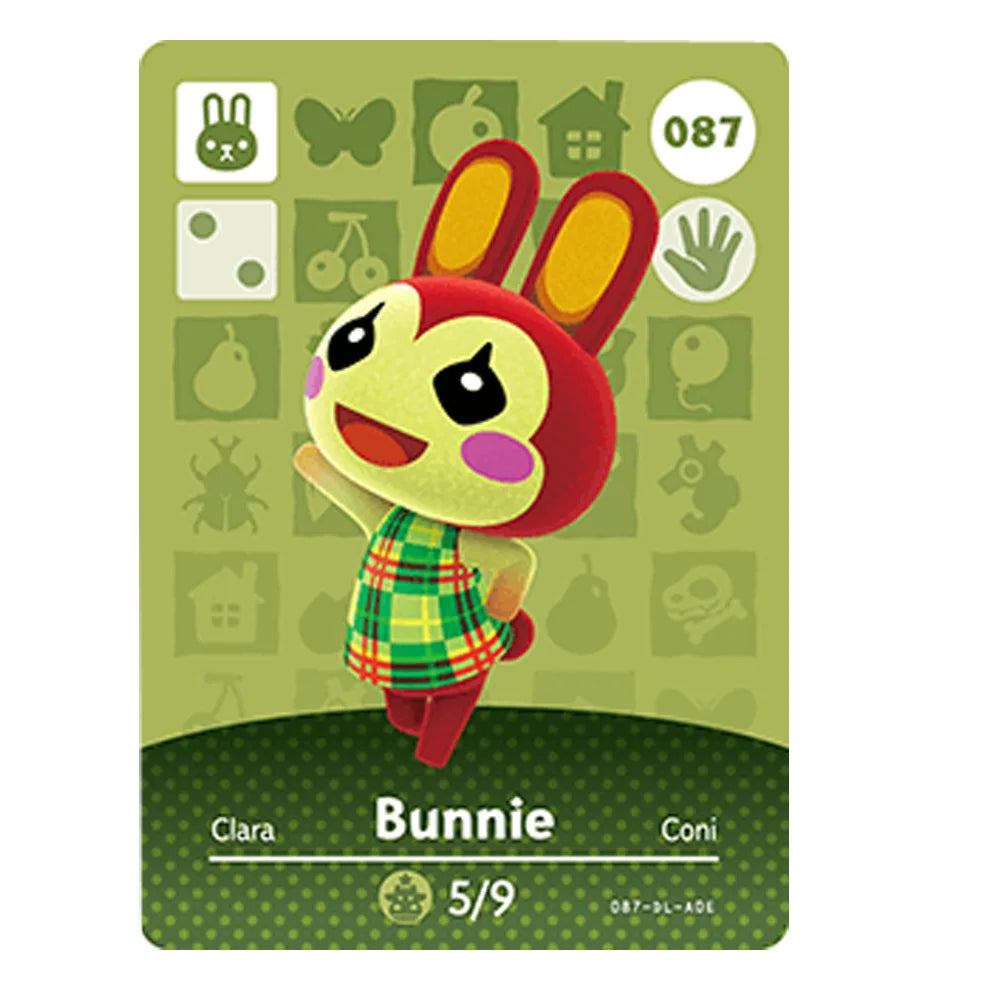 Sanrio Animal Crossing New Horizons Big NFC Card for NS Switch 3DS Games Animal Crossing New Leaf Welcome S1-S6 W01-W50 001-448