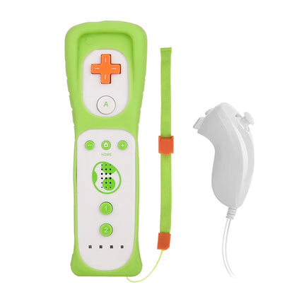 1 pair Wii Nunchuck Controller Set Motion Plus Remote Controller Wii Remote Controller Gamepad for Nintendo Wii Games Control