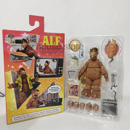 NECA Figure Ultimate Alien Life Form ALF Action Figure Oh Look! Someone With Taste Joint Movable Doll Birthday Present Toys