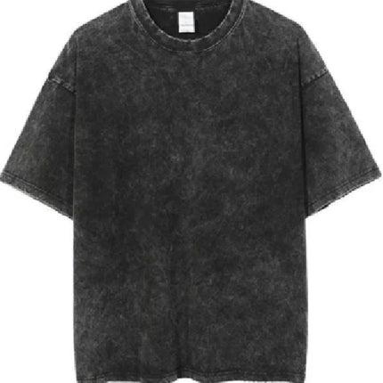 Washed Vintage T-Shirts Street Hip Hop Retro Punk T Shirt women Harajuku Casual Cotton Short Sleeve Acid Wash TShirts top 2025