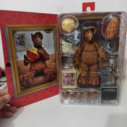NECA Figure Ultimate Alien Life Form ALF Action Figure Oh Look! Someone With Taste Joint Movable Doll Birthday Present Toys