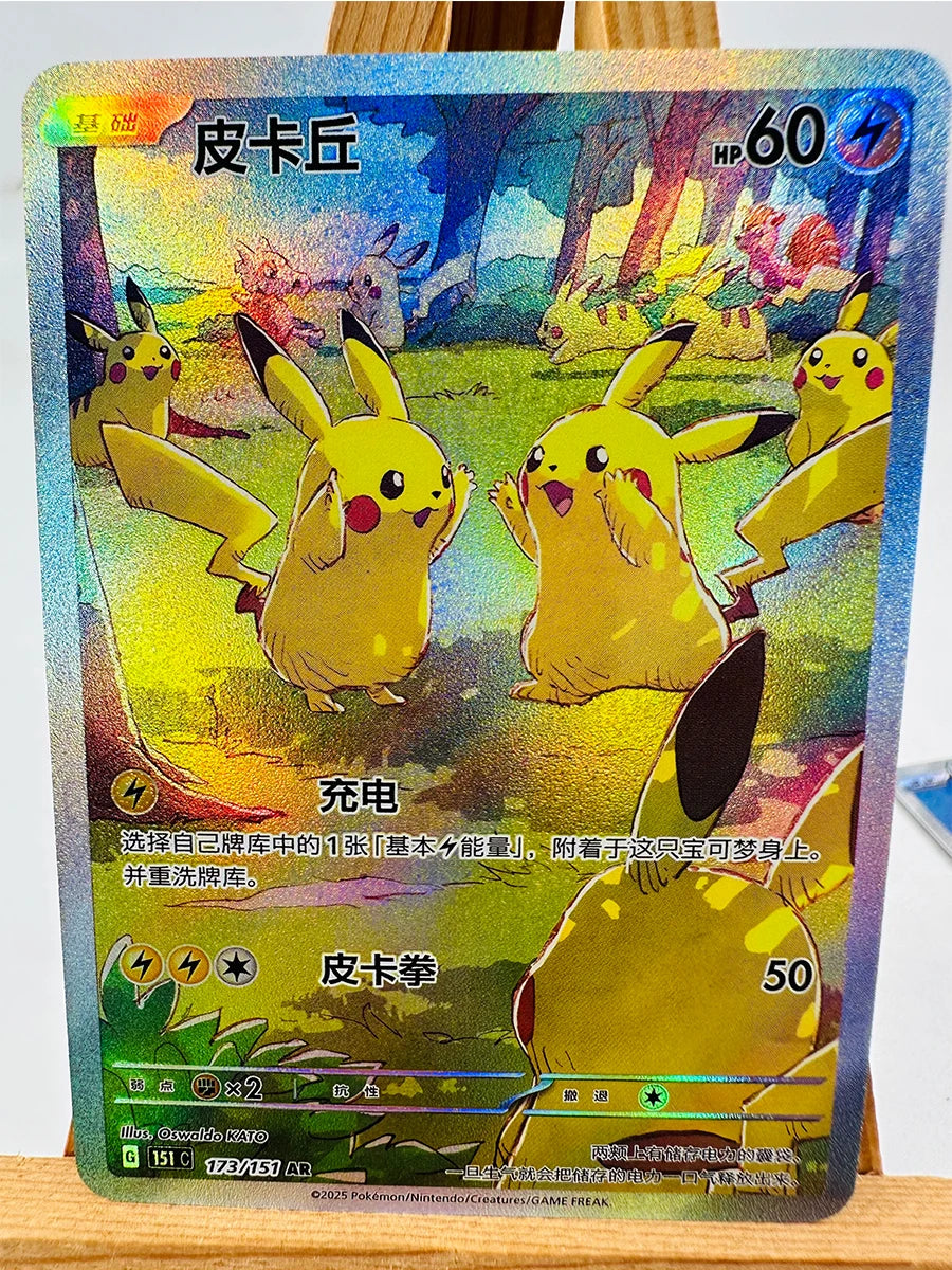 Pokemon PTCG Mew China Toys Hobbies Hobby Collectibles Game Collection Anime Cards