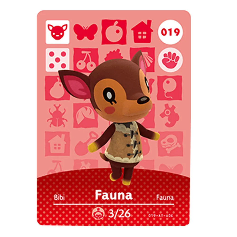 Sanrio Animal Crossing New Horizons Big NFC Card for NS Switch 3DS Games Animal Crossing New Leaf Welcome S1-S6 W01-W50 001-448