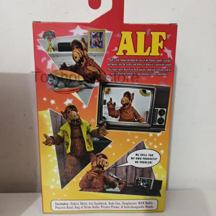 NECA Figure Ultimate Alien Life Form ALF Action Figure Oh Look! Someone With Taste Joint Movable Doll Birthday Present Toys