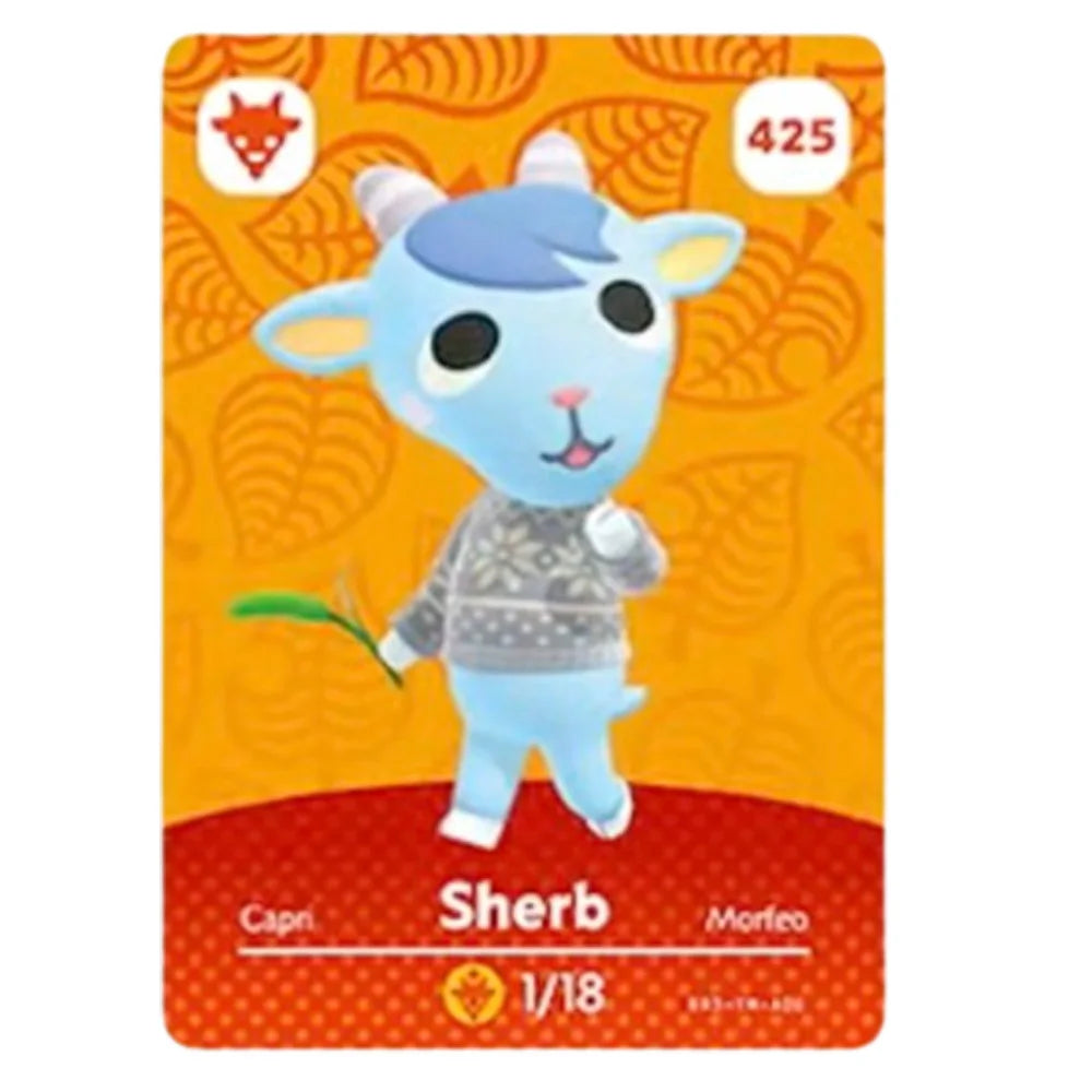 Sanrio Animal Crossing New Horizons Big NFC Card for NS Switch 3DS Games Animal Crossing New Leaf Welcome S1-S6 W01-W50 001-448