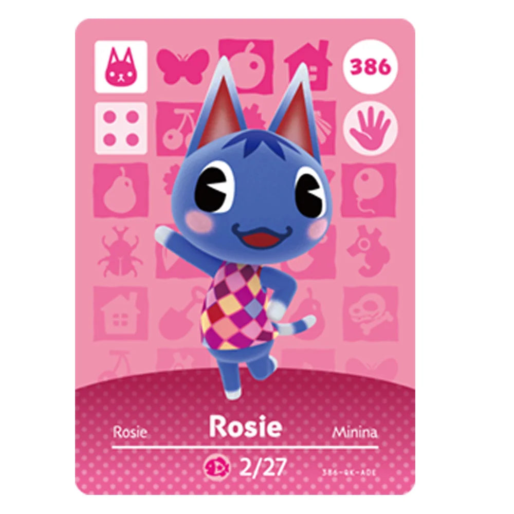 Sanrio Animal Crossing New Horizons Big NFC Card for NS Switch 3DS Games Animal Crossing New Leaf Welcome S1-S6 W01-W50 001-448