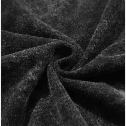 Washed Vintage T-Shirts Street Hip Hop Retro Punk T Shirt women Harajuku Casual Cotton Short Sleeve Acid Wash TShirts top 2025