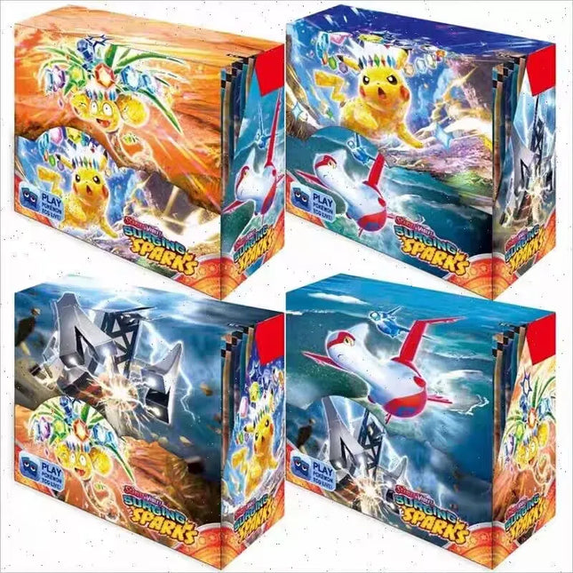 360Pcs Pokemon Destined Rivals Prismatic Evolutions Card Stellar Crown 151 Ultra Prism English Booster Battle Transaction Gifts