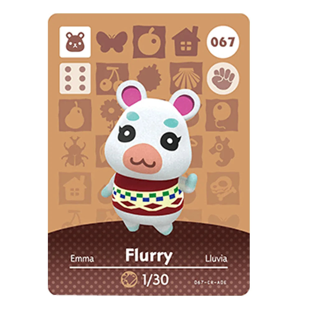 Sanrio Animal Crossing New Horizons Big NFC Card for NS Switch 3DS Games Animal Crossing New Leaf Welcome S1-S6 W01-W50 001-448