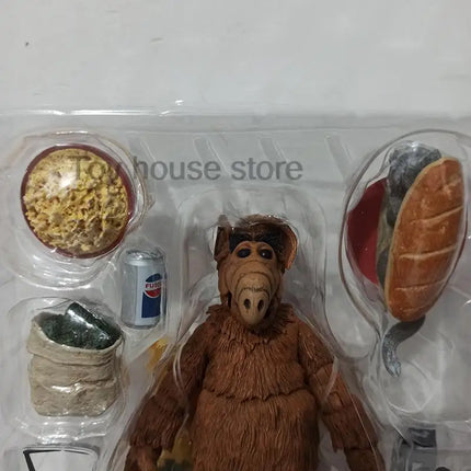 NECA Figure Ultimate Alien Life Form ALF Action Figure Oh Look! Someone With Taste Joint Movable Doll Birthday Present Toys