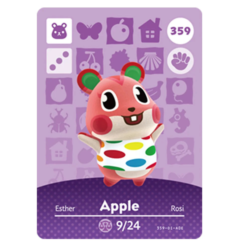 Sanrio Animal Crossing New Horizons Big NFC Card for NS Switch 3DS Games Animal Crossing New Leaf Welcome S1-S6 W01-W50 001-448