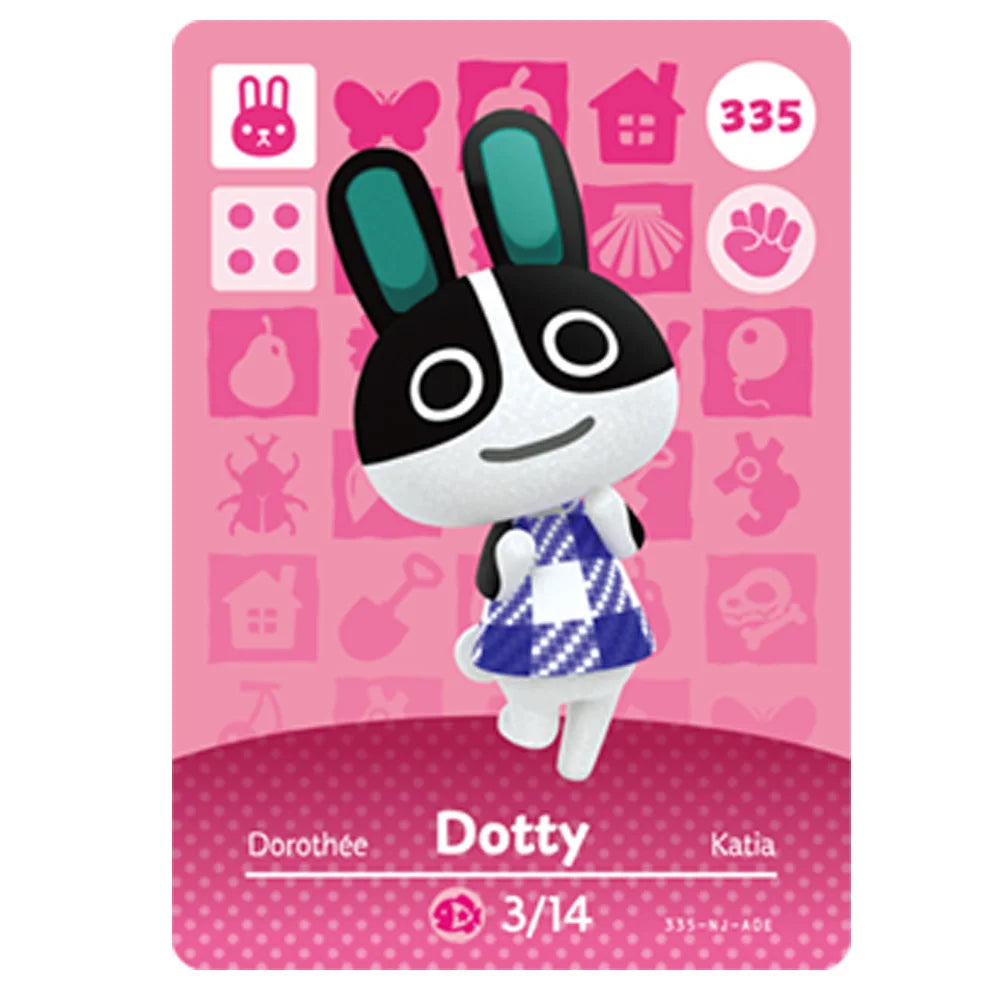 Sanrio Animal Crossing New Horizons Big NFC Card for NS Switch 3DS Games Animal Crossing New Leaf Welcome S1-S6 W01-W50 001-448