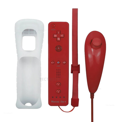 Remote Controller For Wii Wii U Console Wireless Gamepad with Nunchunk Set Remote Controle Joystick Joypad Optional