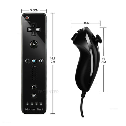 Remote Controller For Wii Wii U Console Wireless Gamepad with Nunchunk Set Remote Controle Joystick Joypad Optional