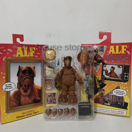 NECA Figure Ultimate Alien Life Form ALF Action Figure Oh Look! Someone With Taste Joint Movable Doll Birthday Present Toys