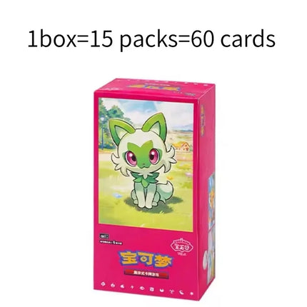 Hot Sale Original Pokém0n Trading Ptcg Card Game Simplified Chinese 8.0 Gengar Cards Exhibit Combination Suit Ar Card Child Gift