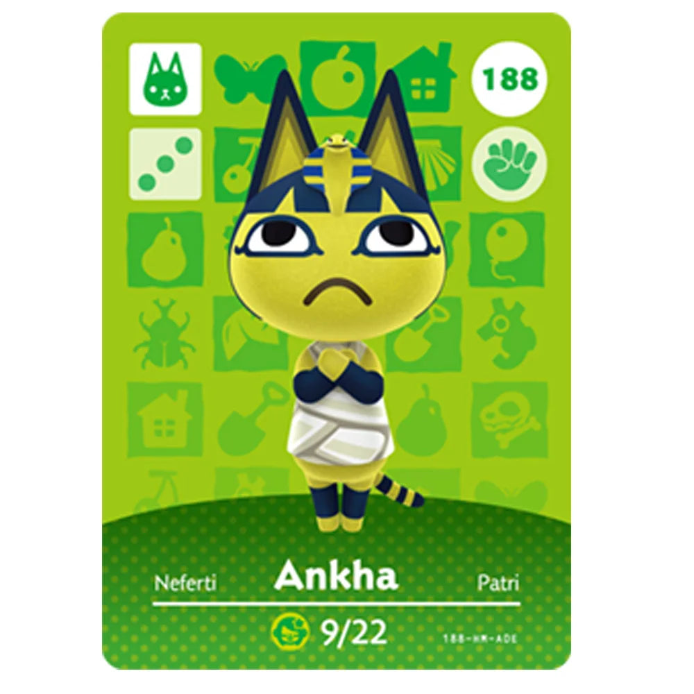 Sanrio Animal Crossing New Horizons Big NFC Card for NS Switch 3DS Games Animal Crossing New Leaf Welcome S1-S6 W01-W50 001-448