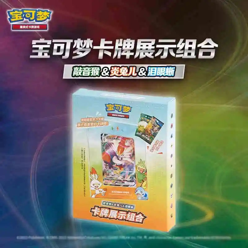 Hot Original PokéM0n Trading Cards Game Ptcg Chinese Card Book Gift Box Cards Exhibit Combination Full Range Child Gift In Stock