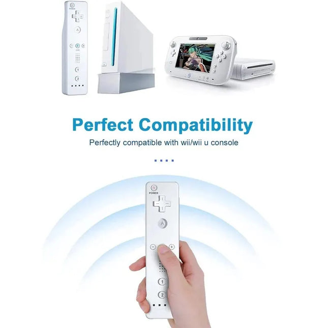 Remote Controller For Wii Wii U Console Wireless Gamepad with Nunchunk Set Remote Controle Joystick Joypad Optional