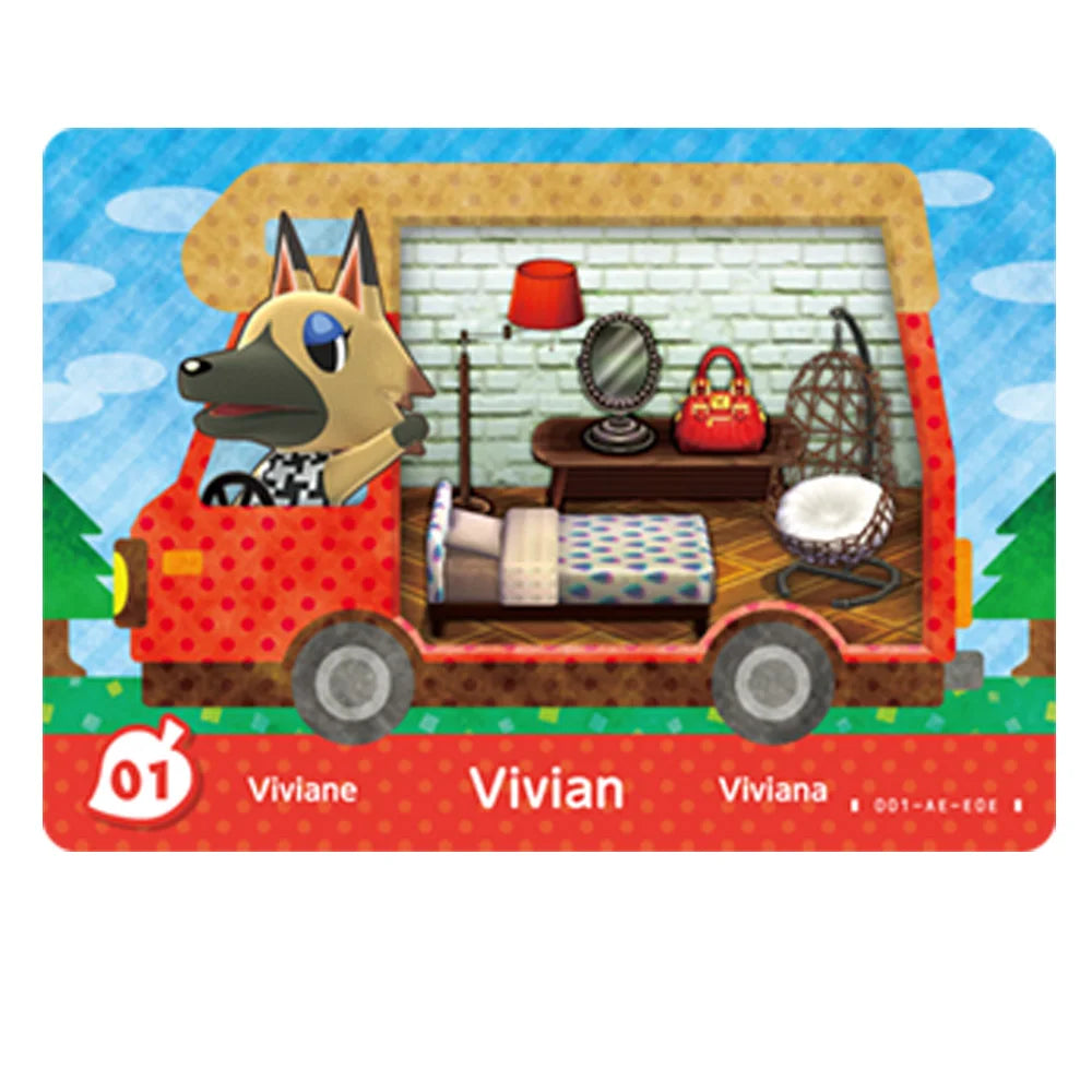 Sanrio Animal Crossing New Horizons Big NFC Card for NS Switch 3DS Games Animal Crossing New Leaf Welcome S1-S6 W01-W50 001-448